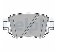 DELPHI LP2709 Kit pastiglie freno, Freno a disco per AUDI,SEAT,SKODA,VW
