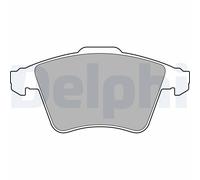 DELPHI LP3142 Kit pastiglie freno, Freno a disco per FIAT,JAGUAR,VW