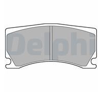 DELPHI LP3174 Kit pastiglie freno, Freno a disco per PEUGEOT