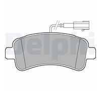DELPHI LP3185 Kit pastiglie freno, Freno a disco per CITROËN,FIAT,OPEL,PEUGEOT,T
