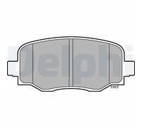 DELPHI LP3253 Kit pastiglie freno a disco JEEP