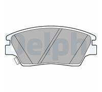 Kit pastiglie freno anteriore DELPHI LP3263 per SSANGYONG TIVOLI 1.6 XDi 160