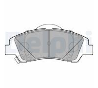 Set di pastiglie freno DELPHI LP3265, anteriore