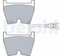 DELPHI LP3266 Kit pastiglie freno, Freno a disco per AUDI