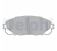 DELPHI LP3271 Kit pastiglie freno a disco JEEP