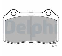 Set di pastiglie freno DELPHI LP3281, posteriore
