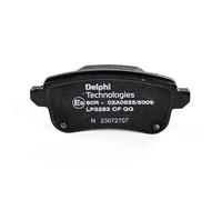 DELPHI LP3283 Kit pastiglie freni Posteriore per RENAULT SCÉNIC IV (J9)
