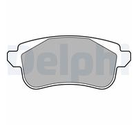 Set di pastiglie freno DELPHI LP3283, posteriore