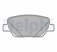 DELPHI LP3290 Kit pastiglie freni Posteriore per FIAT TIPO Schrägheck (356)
