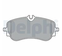 Set di pastiglie freno DELPHI LP3367, posteriore