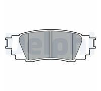 DELPHI LP3379 Kit pastiglie freno a disco TOYOTA LEXUS