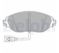 Set di pastiglie freno DELPHI LP3389, anteriore