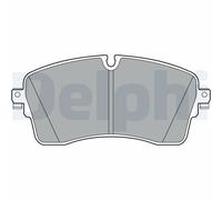 DELPHI LP3395 Kit pastiglie freno, Freno a disco per JAGUAR,LAND ROVER