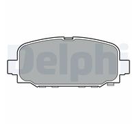 Set di pastiglie freno DELPHI LP3398, posteriore