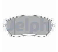 DELPHI LP3401 Kit pastiglie freno a disco MERCEDES-BENZ NISSAN