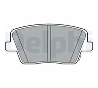 DELPHI LP3404 Kit pastiglie freno, Freno a disco per HYUNDAI