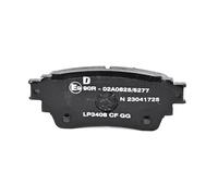 DELPHI LP3408 Kit pastiglie freni