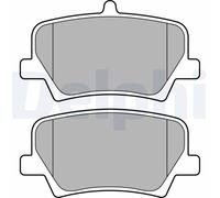 DELPHI LP3434 Kit pastiglie freno, Freno a disco per VOLVO,VOLVO ASIA