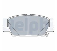 DELPHI LP3482 Kit pastiglie freno, Freno a disco per CHEVROLET,OPEL,VAUXHALL