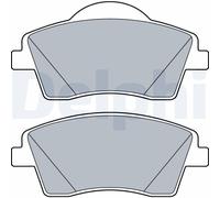 Set di pastiglie freno DELPHI LP3528, anteriore