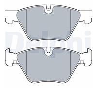 Set di pastiglie freno DELPHI LP3534, anteriore
