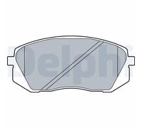 DELPHI LP3535 Kit pastiglie freno, Freno a disco per HYUNDAI,KIA