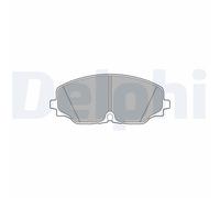 DELPHI LP3543 Kit pastiglie freno, Freno a disco per VW