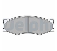 DELPHI LP358 Kit pastiglie freno, Freno a disco per HYUNDAI,INFINITI,LDV,NISSAN,