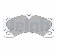 DELPHI LP3593 Kit pastiglie freno, Freno a disco per PORSCHE