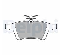 Set di pastiglie freno DELPHI LP3653, posteriore