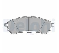 DELPHI LP3707 Kit pastiglie freno, Freno a disco per FORD
