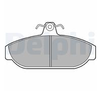 DELPHI LP437 Kit pastiglie freno, Freno a disco per VOLVO