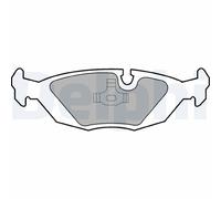 Set di pastiglie freno DELPHI LP442, posteriore