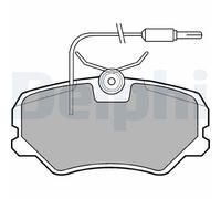 DELPHI LP564 Kit pastiglie freno, Freno a disco per CITROËN,PEUGEOT