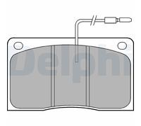 DELPHI LP568 Kit pastiglie freno, Freno a disco per RENAULT