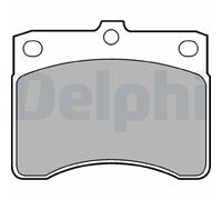 Set di pastiglie freno DELPHI LP578, anteriore