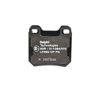 DELPHI LP590 Kit pastiglie freni