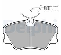 Set di pastiglie freno DELPHI LP608, anteriore