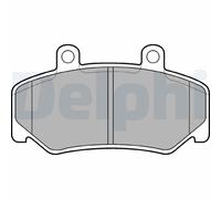 DELPHI LP643 Kit pastiglie freno, Freno a disco per VOLVO