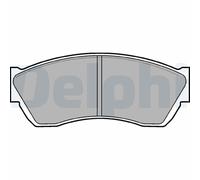 DELPHI LP676 Kit pastiglie freno, Freno a disco per CHEVROLET,HONDA,LANDWIND (JM