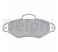 DELPHI LP787 Kit pastiglie freno, Freno a disco per CITROËN