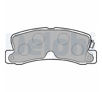 DELPHI LP834 Kit pastiglie freno, Freno a disco per LEXUS,TOYOTA