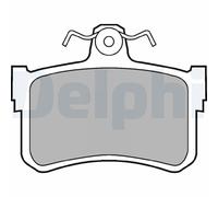 DELPHI LP880 Kit pastiglie freno, Freno a disco per MG,ROVER