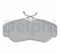 Set di pastiglie freno DELPHI LP913, anteriore