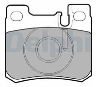 DELPHI LP947 Kit pastiglie freno, Freno a disco per MERCEDES-BENZ