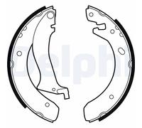 DELPHI LS1870 Kit ganasce freno per LAND ROVER