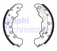 DELPHI LS1980 Kit ganasce freni 203mm per OPEL Corsa D Schrägheck (S07)