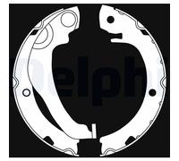 Set di ganasce freno, freno di stazionamento DELPHI LS2020