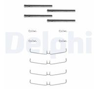 DELPHI LX0004 Kit accessori, Pastiglia freno per CARBODIES,JAGUAR,LOTUS,RELIANT,