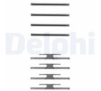 DELPHI LX0055 Kit accessori, Pastiglia freno per DAEWOO,OPEL,VAUXHALL